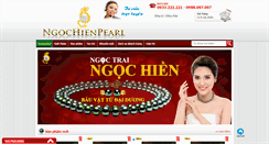 Desktop Screenshot of ngochienpearl.com