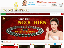 Tablet Screenshot of ngochienpearl.com